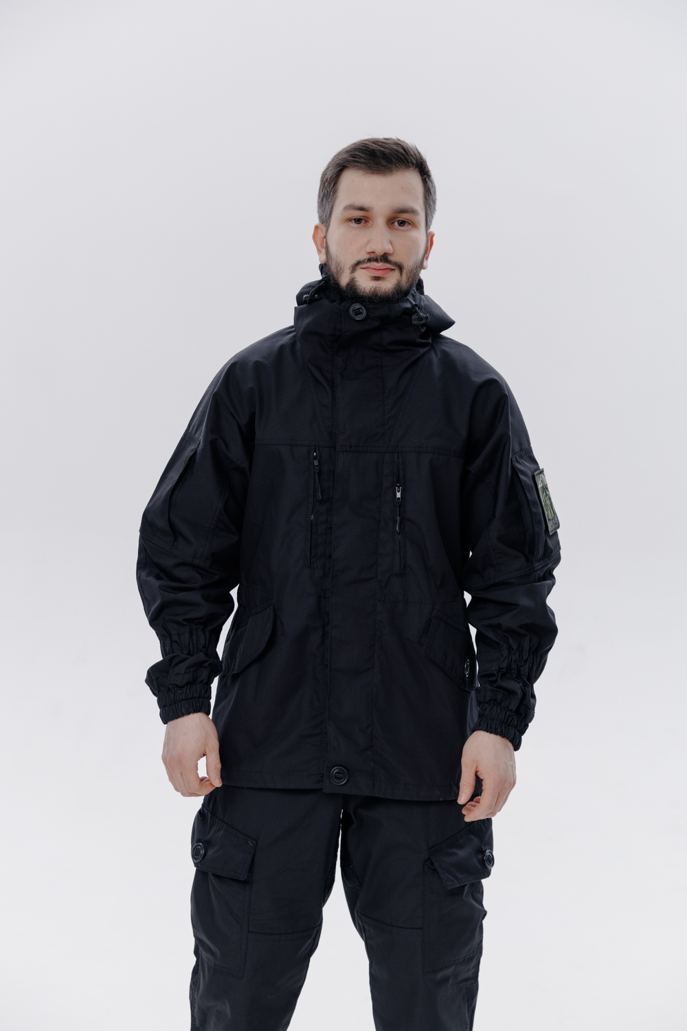 Костюм горка 6 весна лето / черный