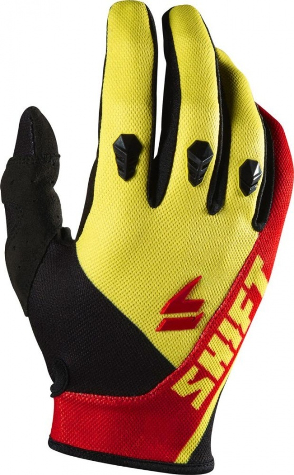 Мотоперчатки Shift Assault Race Glove red/yellow L (07253-080)