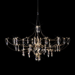 Подвесная светодиодная люстра Loft It Mira 10589/900 Silver Asfour