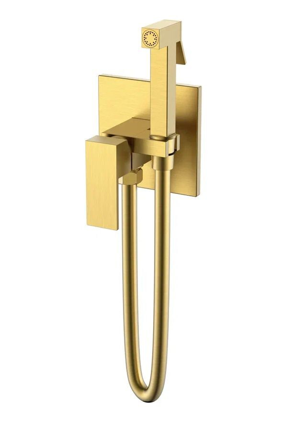 Гигиенический комплект BOHEME Qubic 477-MG Matt Gold