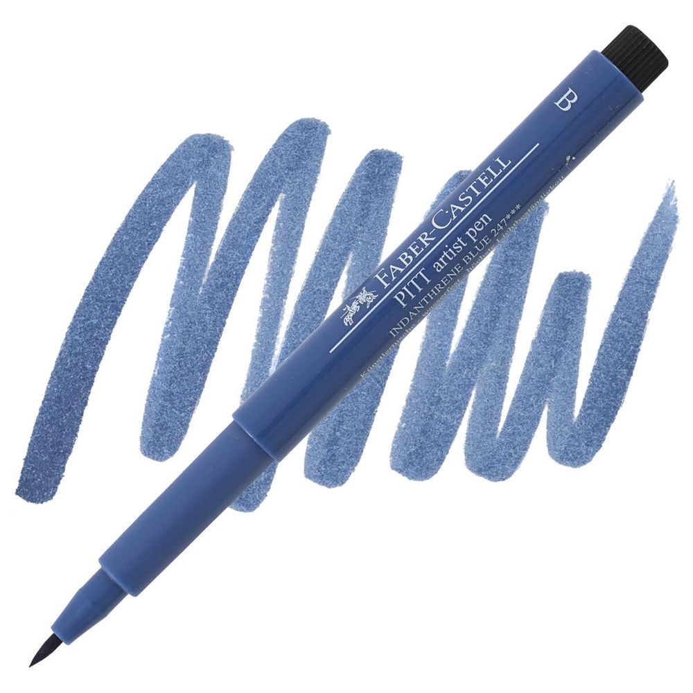 Faber-Castell Pitt Pen (B). 247 Indanthrene Blue