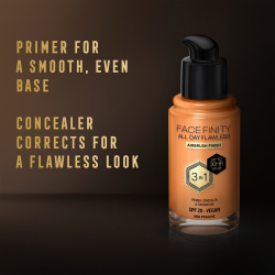 Max Factor Facefinity All Day Flawless - Долговечная тональная основа SPF 20, 30 ml