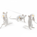 Table design lamp  Mouse by Seletti (White)