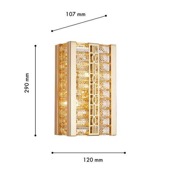 Настенный светильник Favourite Theatrum 4206-2W