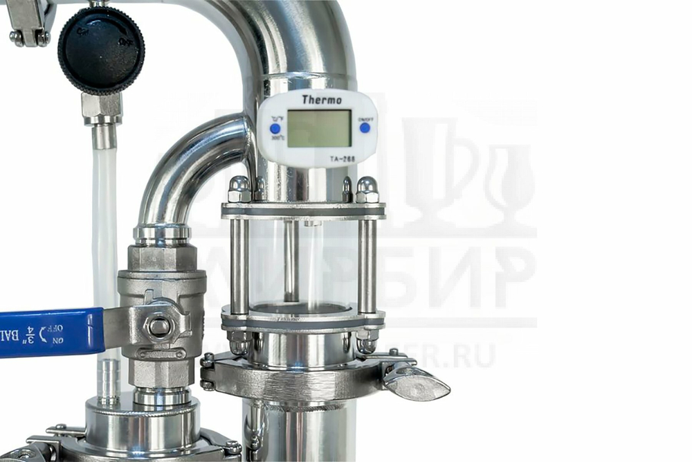 Колонна с отбором по пару и жидкости  Wein 6 Pro на 2"