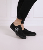 Кеды VULC LOW OVERSIZED BRAND CALVIN KLEIN JEANS - черный(YM0YM00687)