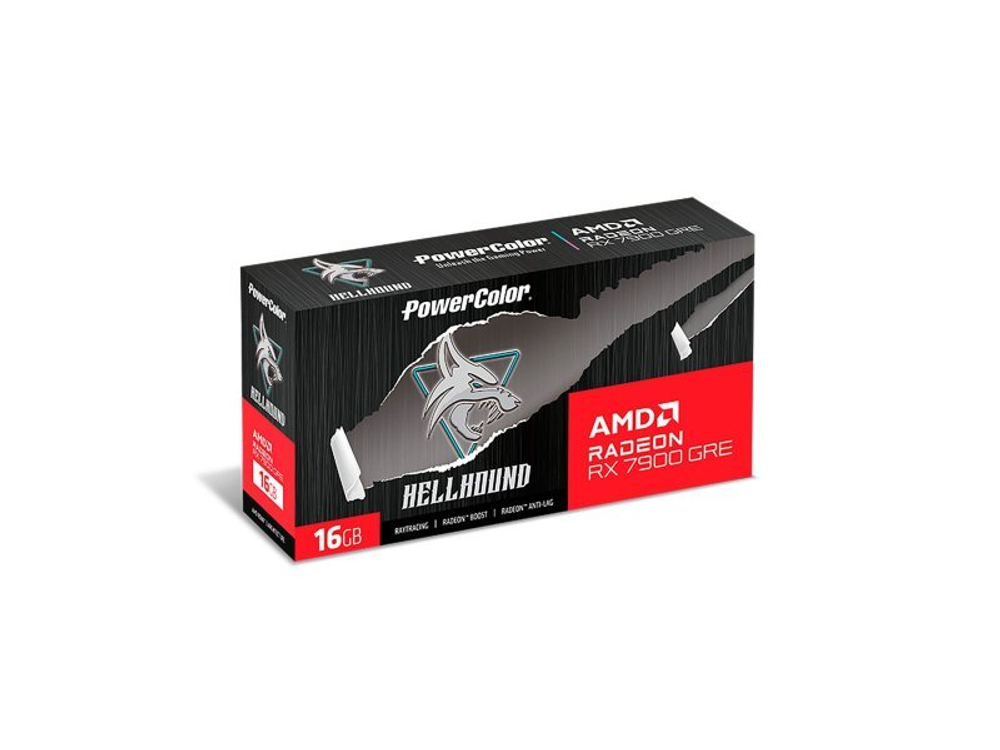 Видеокарта PowerColor AMD Radeon RX 7900GRE [RX7900GRE 16G-L/OC]