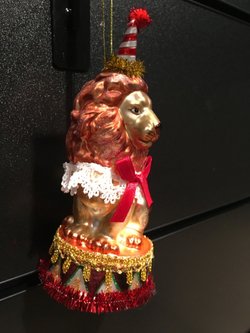 Елочная игрушка 6.5х14см House of Seasons Цирковой лев