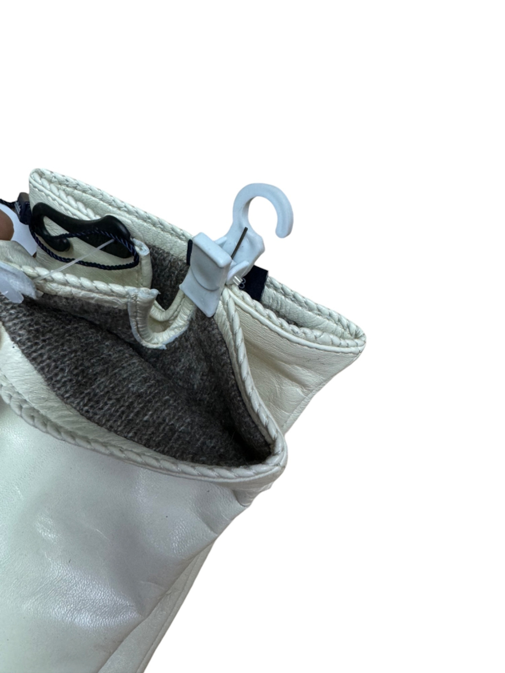 Перчатки.Женские.Кожаные.Люкс качества. Подклад: трикотаж-шерсть.5 шт в упаковке.