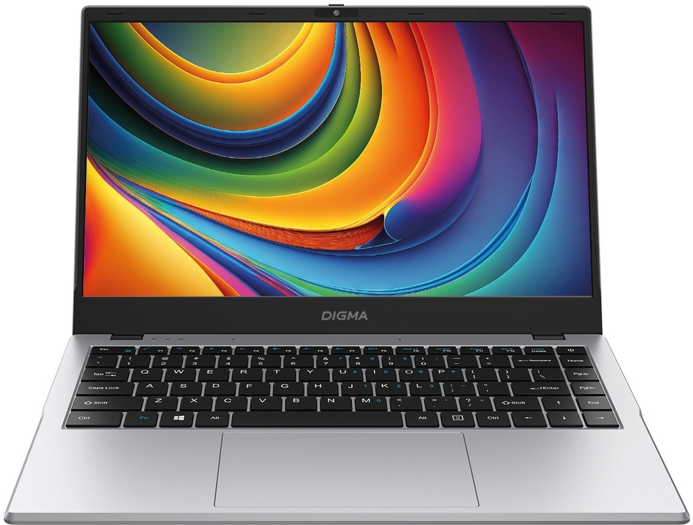 Ноутбук  Digma Digma EVE P4851 14 ", Intel N, 8 Гб RAM, 256 Гб SSD, UHD Graphics, Серебристый