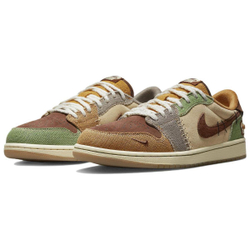 Кроссовки Zion Williamson x Air Jordan 1 Retro Low OG Voodoo