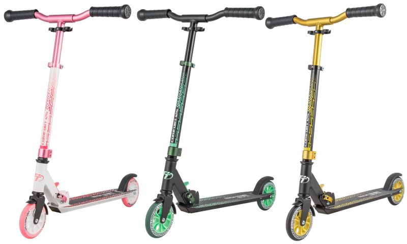 Складной самокат Tech Team Comfort 125R для детей от 5 до 9 лет