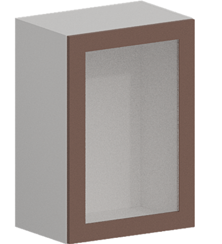 Кухня Модуль ШВС 500 Графит / Пудрово-розовый