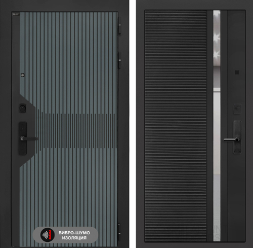 Смартлаб 31 чёрный кварц с зеркальной тонированной вставкой