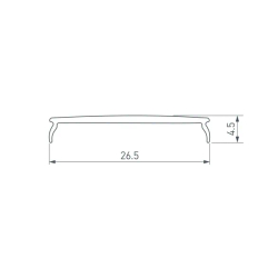 Экран матовый W30-2000 FROST (Arlight, Пластик) 025989
