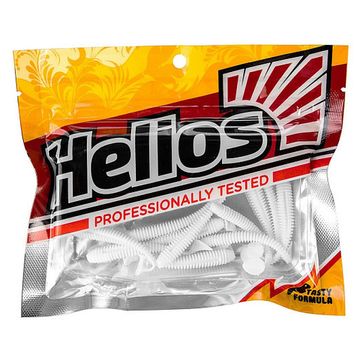 Виброхвост Liny Catcher 2,35'/6 см White 12шт. (HS-5-001) Helios