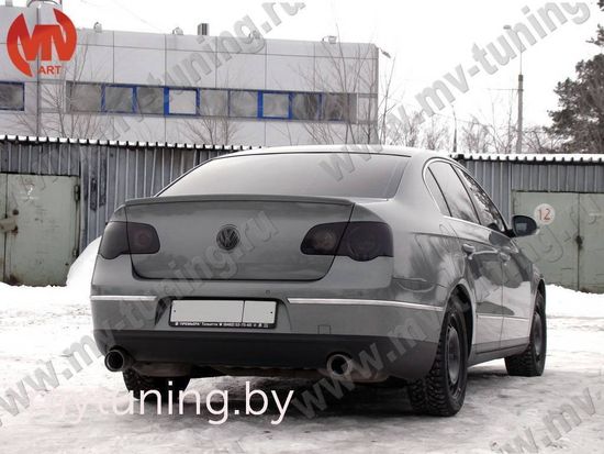Лип спойлер на крышку багажника для Volkswagen Passat B6