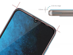 Защитное стекло с олеофобным покрытием для смартфона Honor 10 Lite, 20e, 10i, 20i, Huawei P Smart 2019, черные рамки, G-Rhino