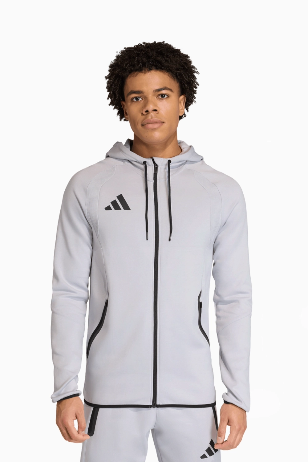 Кофта adidas Tiro Travel Sweat - серый