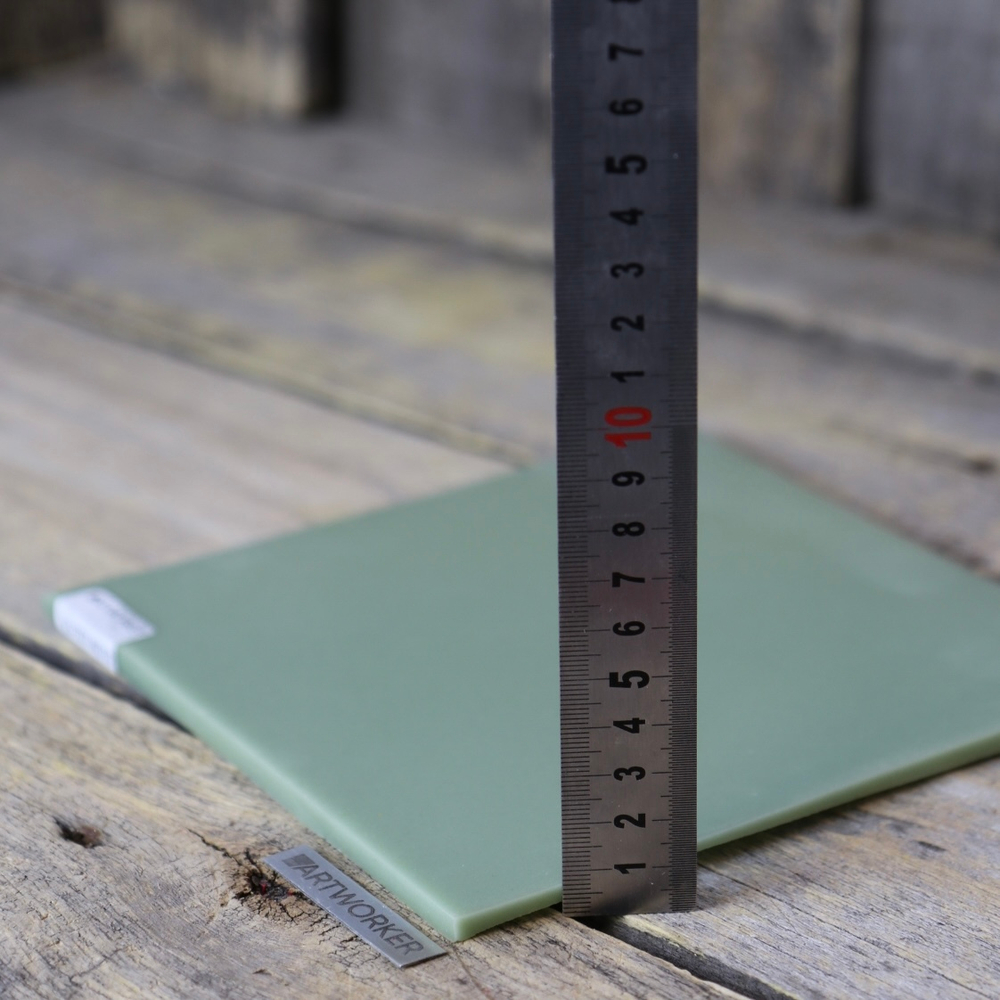 Смальта светло - зеленого цвета в кирпичиках купить с доставкой по всей России.