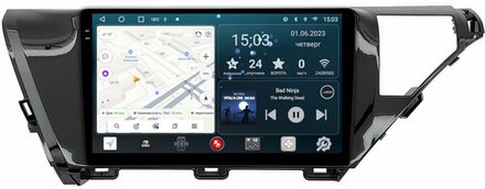 Магнитола для Toyota Camry 2018-2020 (без JBL) - RedPower 331 Android 10, QLED+2K, ТОП процессор, 6Гб+128Гб, CarPlay, SIM-слот