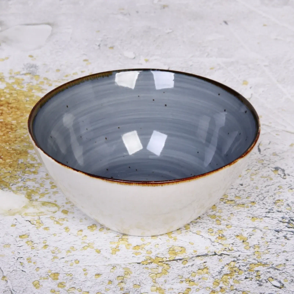 Салатник керамический «Corsica blue» 15,5*7см