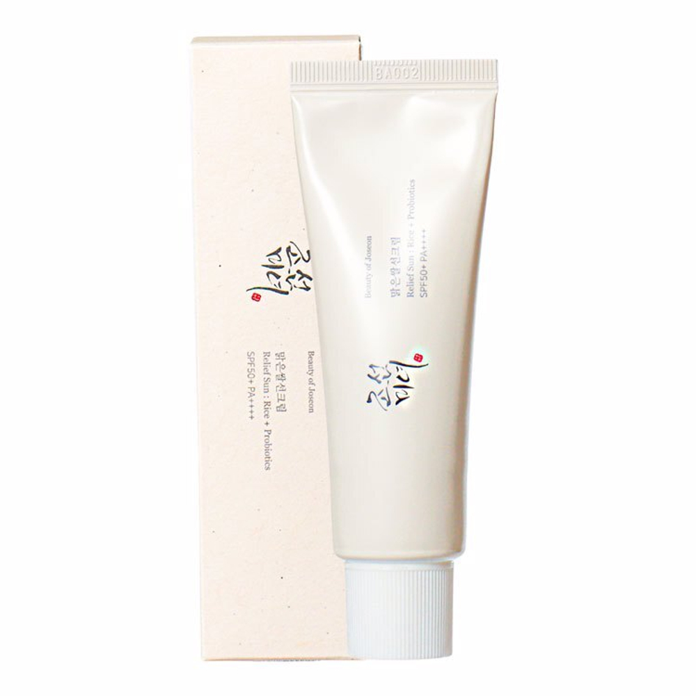 Солнцезащитный крем с пробиотиками Beauty Of Joseon Relief Sun : Rice + Probiotics SPF50+ PA++++, 50мл