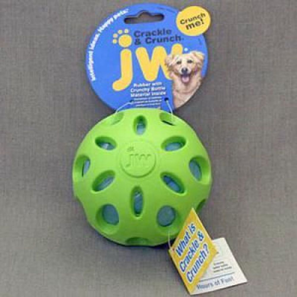 Игрушка J.W. для собак - Мяч сетчатый, хрустящий маленький