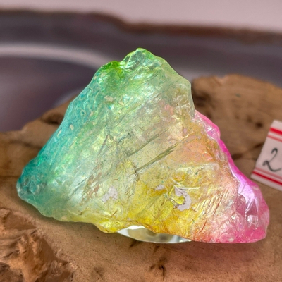 35783 Горный хрусталь необработанный тон. 40-45мм