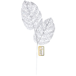 Ветка декоративная "Южная зима" 62 см, Серебро