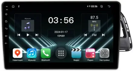Магнитола Audi Q5 8R 2008-2016 (рамка 10) - FarCar 9561-10 на Android 13 и IPS экран