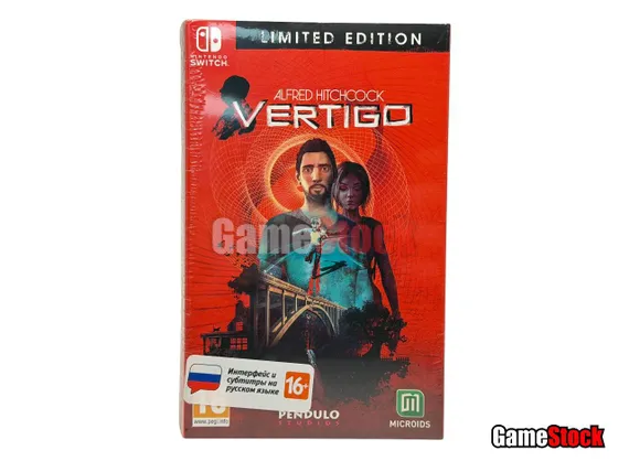NSW Alfred Hitchcock Vertigo Limited Edition (Новый, Русские субтитры)