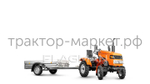 Прицеп Flagman | Флагман ПТТ — 0,5-0,7 с ПТС к мини-трактору (универсальный)