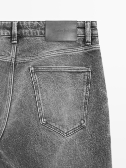 Massimo Dutti Джинсы Slim Fit, серый