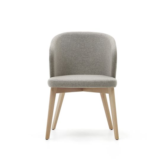 Стул Darice из коричневой синели и 100% массива бука