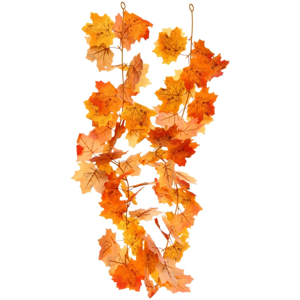 Лиана искусственная «Green garden» 170см клен, цвет желтый