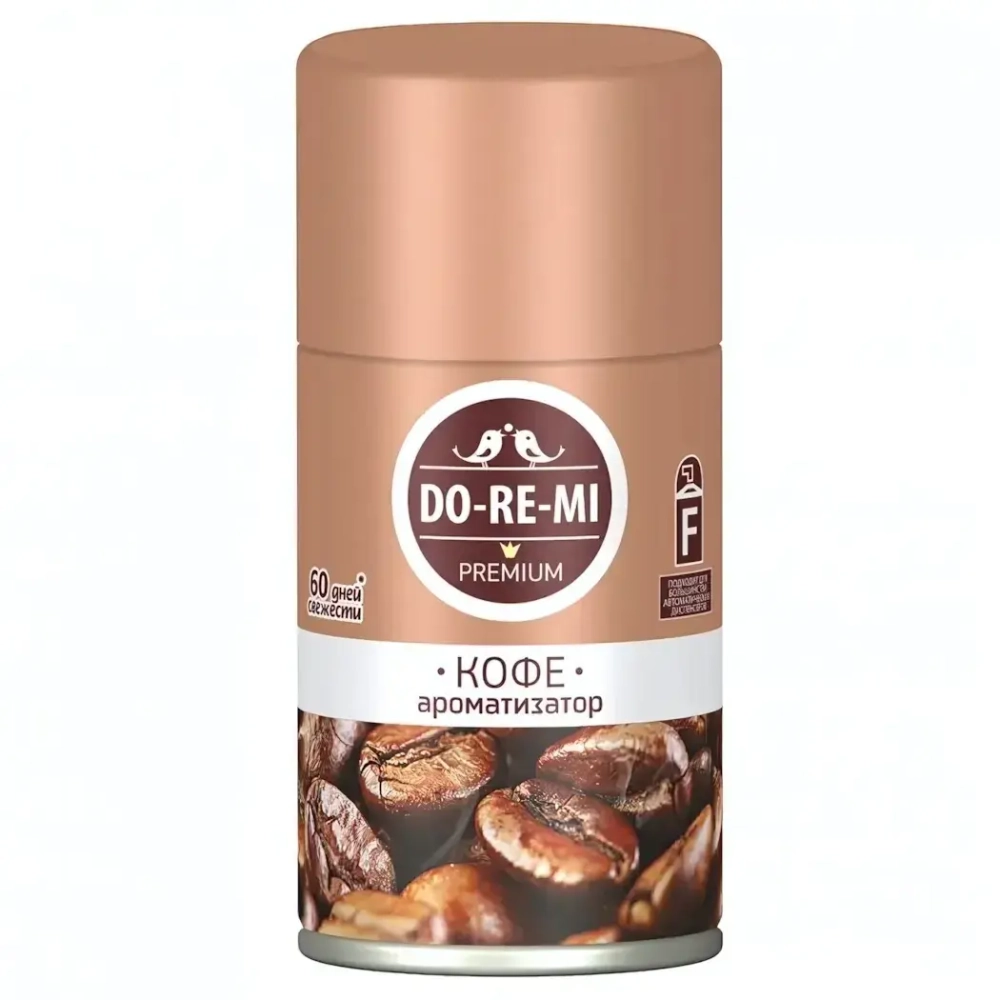 Освежитель воздуха ДО-РЕ-МИ Премиум Кофе сменный блок 250мл