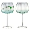 Набор из 2-х бокалов Dusk 650 мл зелено-серый