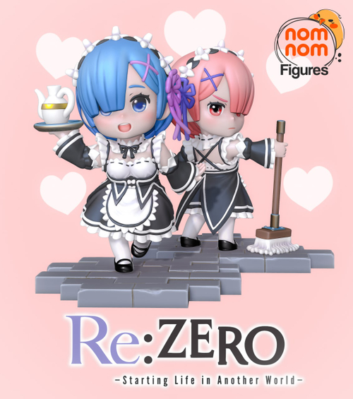 Фигурка re zero rem and ram