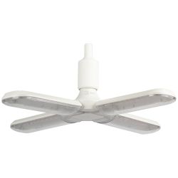 Фитолампа для растений светодиодная ЭРА FITO-36W-RB-E27-FOLD 4-х лепестковая красно-синего спектра 36 Вт Е27 | Фитолампы Е27