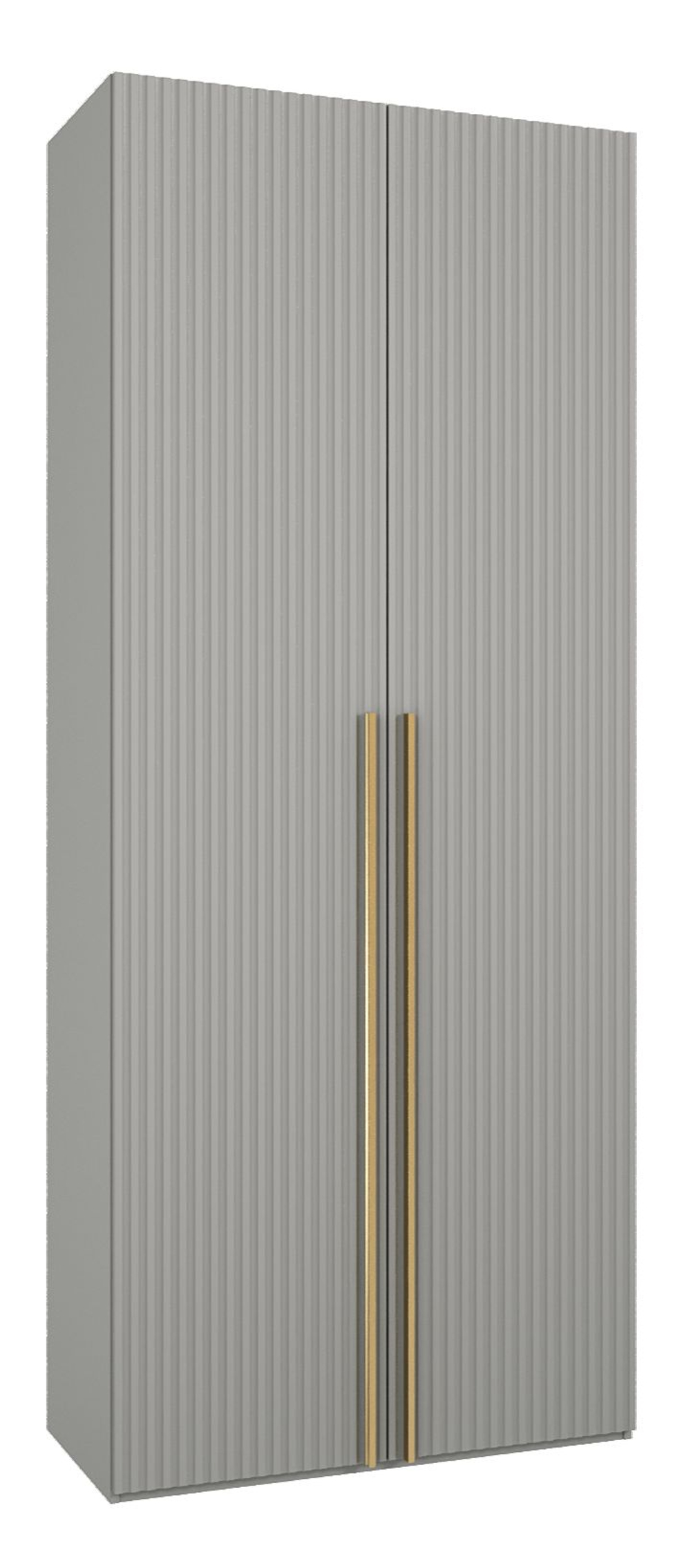 Шкаф для одежды, Аляска, серый