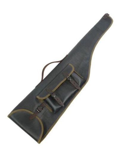 Чехол для ружья ИЖ 27, ИЖ 58, ТОЗ 34, с карманом, кирза