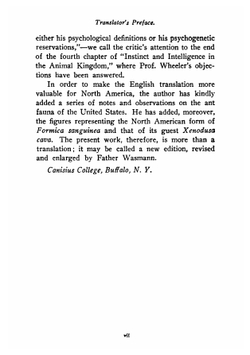 Comparative Studies in The Psyhology of Ants and of Higher Anmals | Eric Wasmann