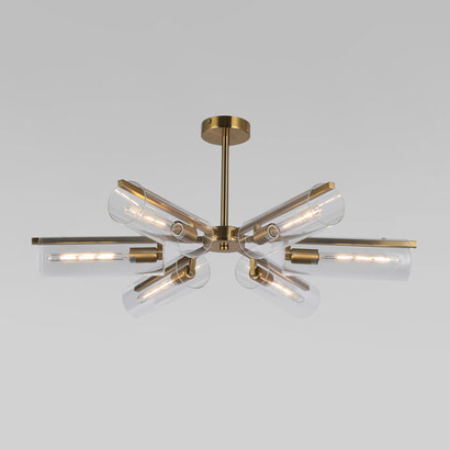 Потолочный светильник Trompeta 70144/6 латунь