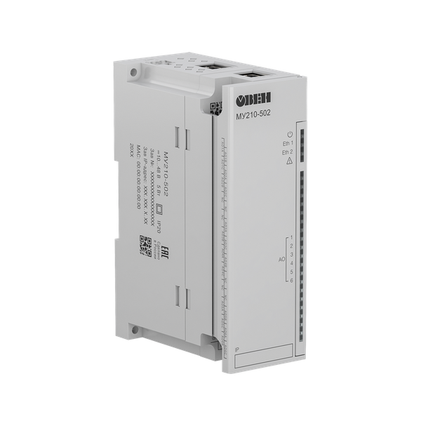 Стар продаж обновленного модуля аналогового вывода с интерфейсом Ethernet МУ210-502