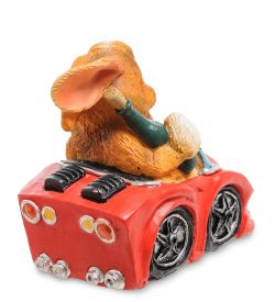 RV-918 Статуэтка Собака Бигль «Желаю драйва по жизни» (W.Stratford)