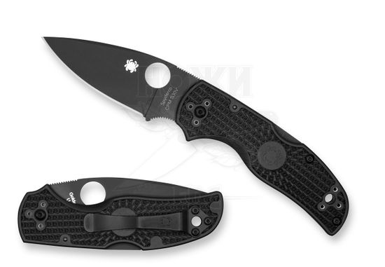 Складной нож Spyderco Native C41PBBK5 c клинком из стали CPM-S35VN, рукоять FRN