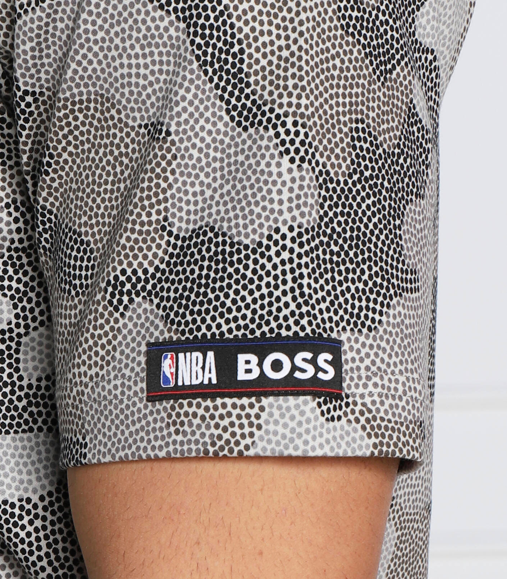 футболка boss x nba camo BOSS ORANGE - серый(50483108)