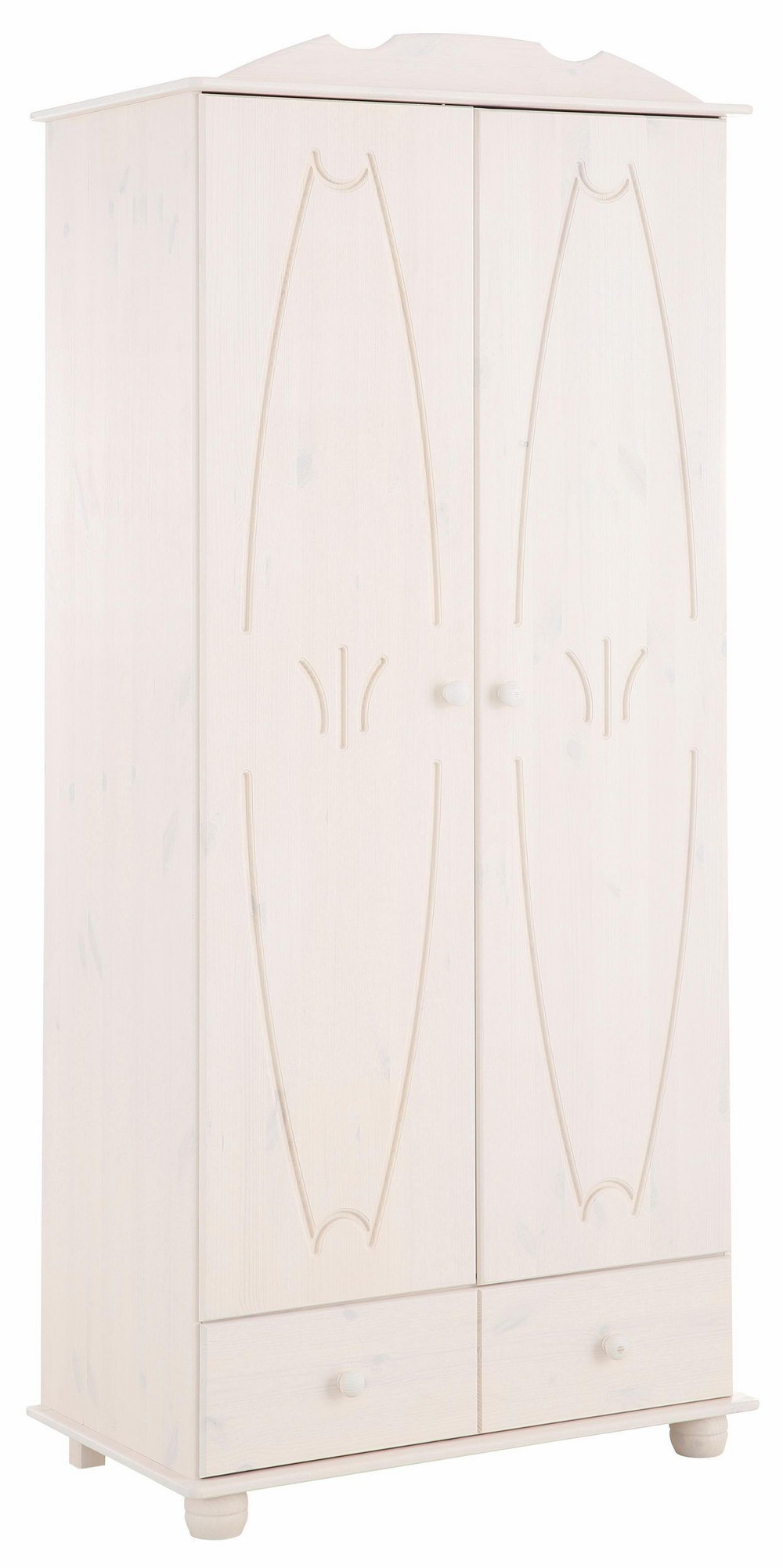 Шкаф Мелоди 2 двери, 2 ящика, деревянный