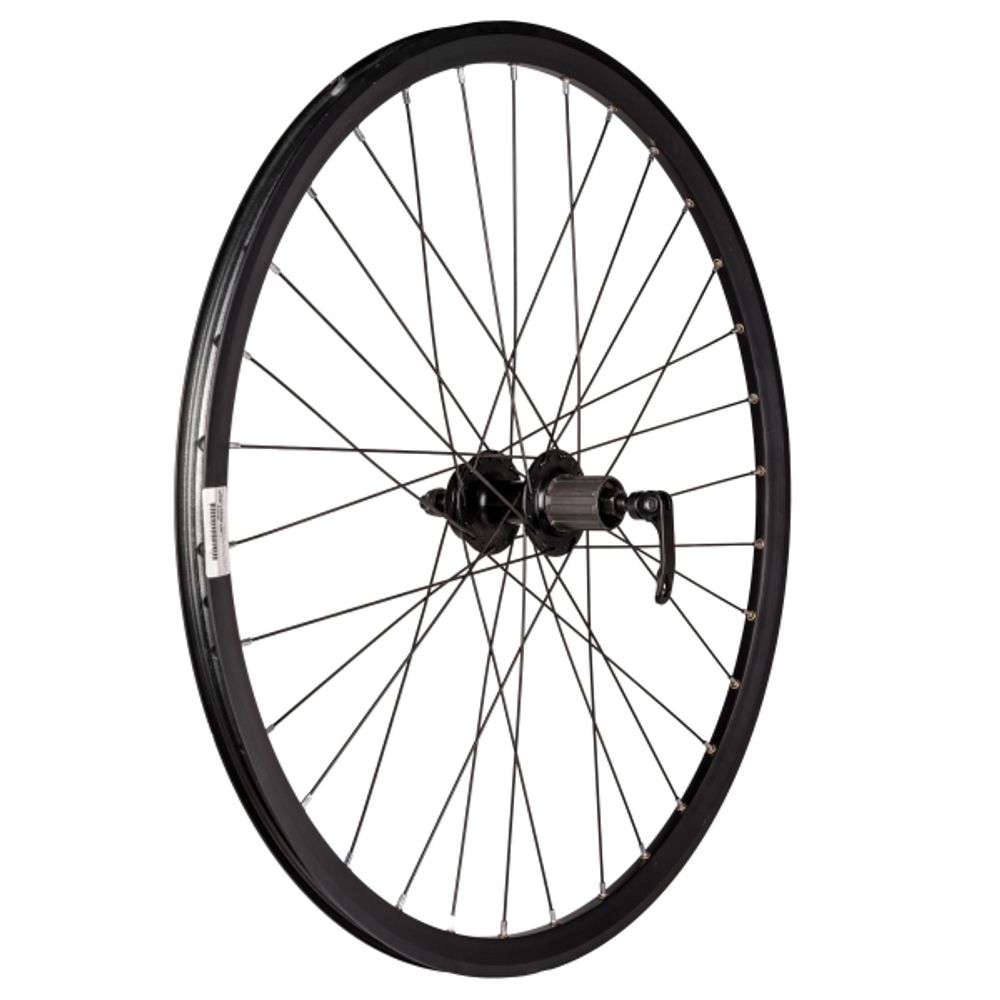 Колесо 27,5" зад. VelRosso дв.ал,об, втулка, пистон,промподш,эксц,D-brake,под касс,WSM-27RDP-QR-AHFB